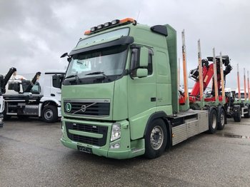 Vrachtwagen voor het vervoer van hout Volvo FH 500 6x2  EEV, Holztransporter mit Epsilon Palfinger Kran: afbeelding 1