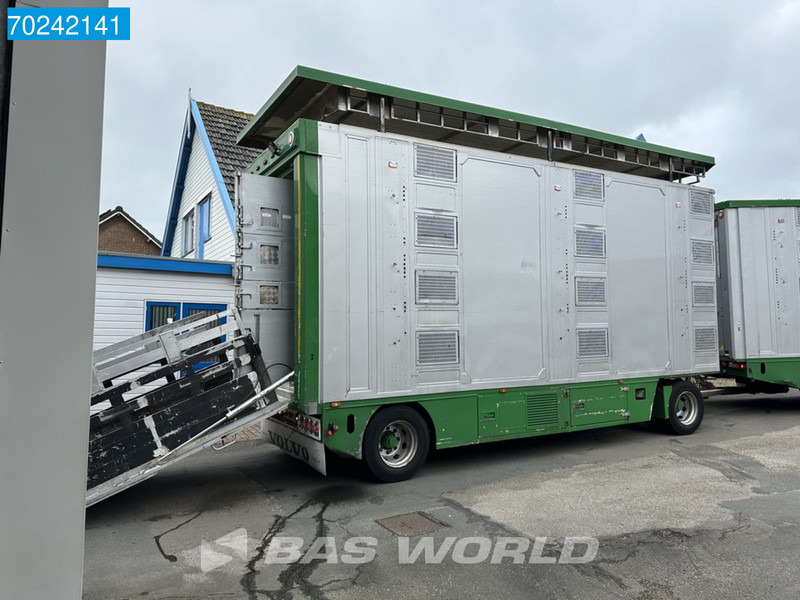 Veewagen vrachtwagen Volvo FH 540 6X2 NL-Truck Cattle transport I-Park Cool ACC Euro 6: afbeelding 19