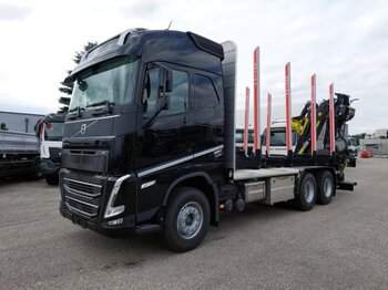 Nieuw Vrachtwagen, Kraanwagen voor het vervoer van hout Volvo FH 540 6x4 Holztransporter mit TAJFUN LIV Kran, I-Shift VEB+,: afbeelding 1