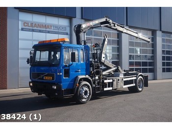 Haakarmsysteem vrachtwagen Volvo FL 6.250 Manual Steel Hiab 10 ton/meter laadkraan: afbeelding 1