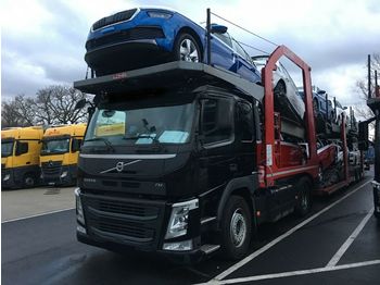 Autovrachtwagen vrachtwagen Volvo FM11 450E6 + Eurolohr 1.53 EVO: afbeelding 1