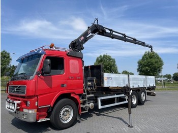 Vrachtwagen met open laadbak, Kraanwagen Volvo FM12.420 6x2 WITH HIAB 166-4 EURO 3 MANUAL: afbeelding 1
