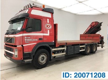 Vrachtwagen met open laadbak, Kraanwagen Volvo FM12.420 - 6x4: afbeelding 1