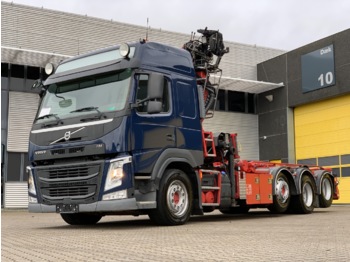 Containertransporter/ Wissellaadbak vrachtwagen Volvo FM500 8x2-4 Euro 6: afbeelding 1