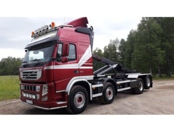 Containertransporter/ Wissellaadbak vrachtwagen Volvo FM500 8x2, Hubreduction, VDL 30 T. Hook: afbeelding 1