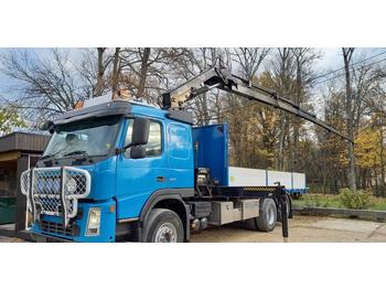 Vrachtwagen met open laadbak, Kraanwagen Volvo FM9 300, 6x2: afbeelding 1
