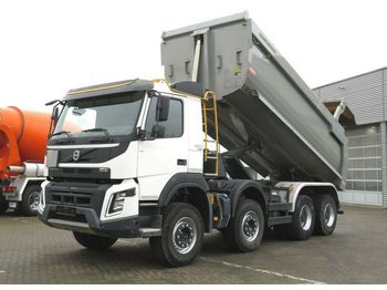 Kipper vrachtwagen Volvo FMX 420 8x4 4 Achs Muldenkipper Meiller Halfpipe: afbeelding 1