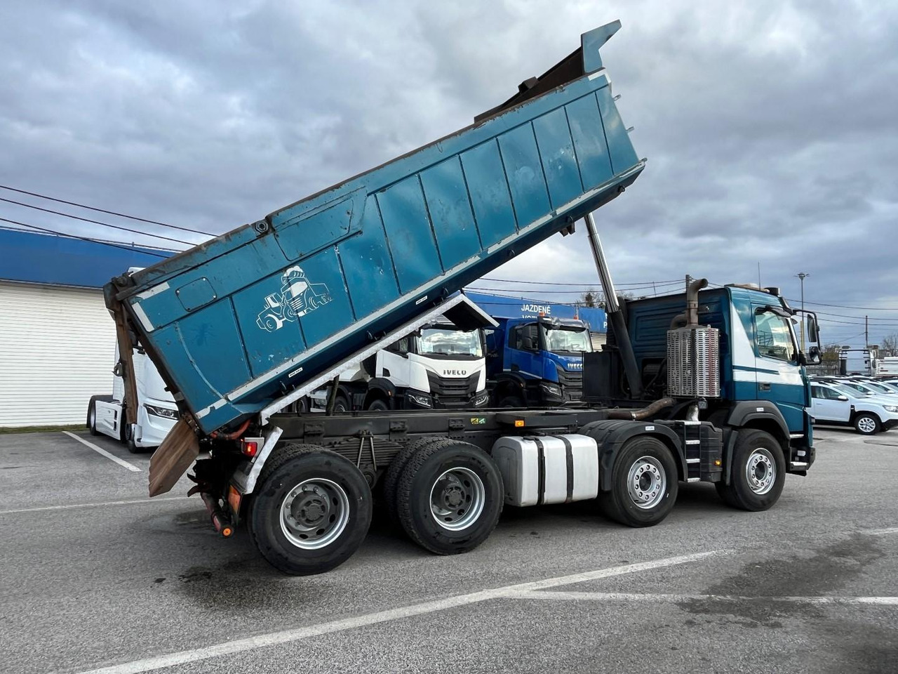 Kipper vrachtwagen Volvo FMX 540, 8x4 Tipper, 11/2019, EUR 6, *, *: afbeelding 8