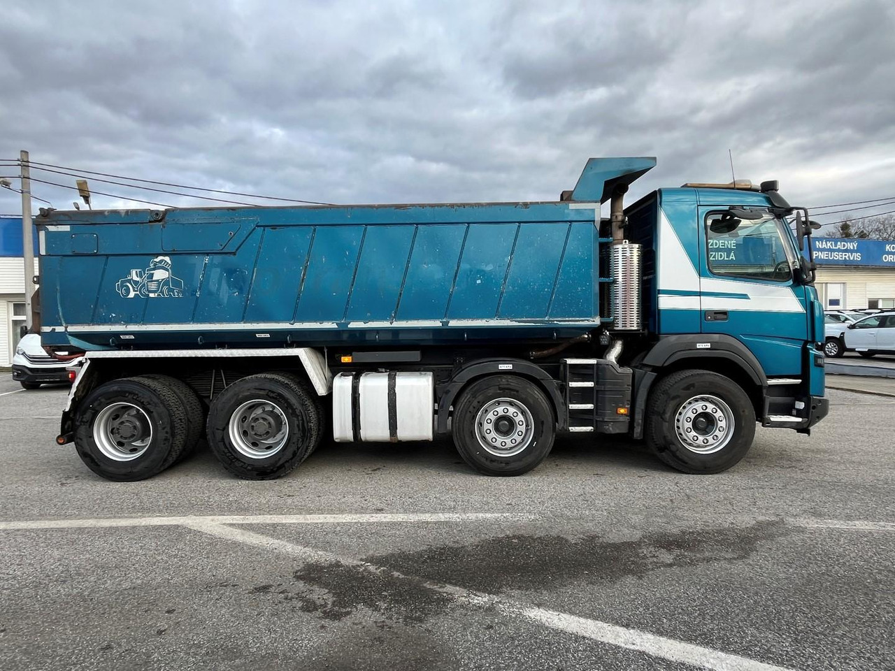 Kipper vrachtwagen Volvo FMX 540, 8x4 Tipper, 11/2019, EUR 6, *, *: afbeelding 13