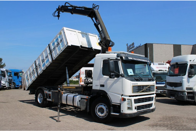 Kraanwagen Volvo FM 12.260 + TIPPER + HIAB 122 REMOTE + MANUAL: afbeelding 3