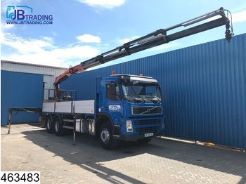 Vrachtwagen met open laadbak Volvo FM 360 6x4, Fassi crane, Manual, Steel suspension, Airco, Remote control: afbeelding 1