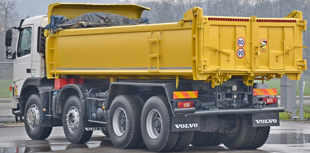 Kipper vrachtwagen, Kraanwagen Volvo FM 400 Kipper 6,20 m / 8x4: afbeelding 7