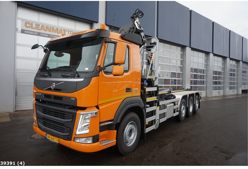 Haakarmsysteem vrachtwagen, Kraanwagen Volvo FM 420 8x2 HMF 26 ton/meter laadkraan: afbeelding 4