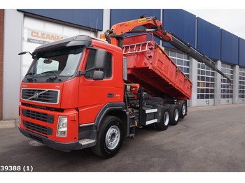 Kipper vrachtwagen Volvo FM 440 Palfinger 16 ton/meter laadkraan: afbeelding 1