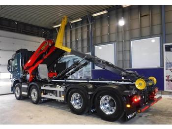 Haakarmsysteem vrachtwagen Volvo FM 8x4Hook truck with crane: afbeelding 1