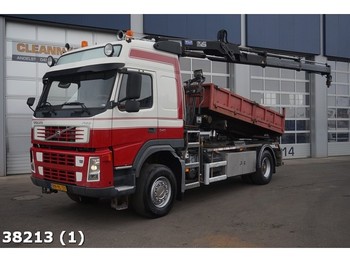 Portaalarmsysteem vrachtwagen Volvo FM 9.340 4x4 Hiab 12 ton/meter Kran: afbeelding 1