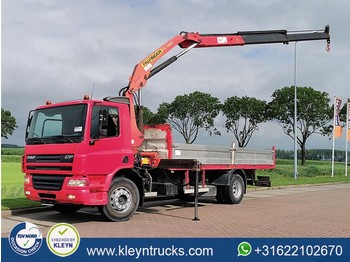 Vrachtwagen met open laadbak DAF CF 75.250 palfinger pk 14080