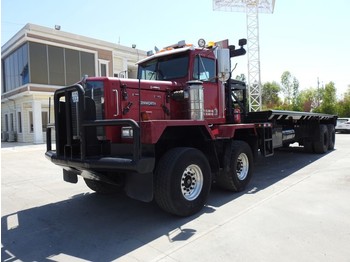 Kenworth * C500 * Bed / Winch * 8x4 Oil Field Truck * - Vrachtwagen met open laadbak