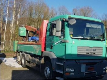 Vrachtwagen met open laadbak MAN 26.350 Darus Platós