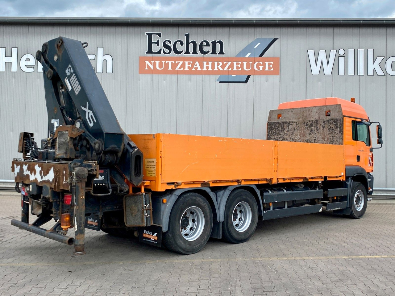 Vrachtwagen met open laadbak MAN TGA 26.480 6x4 | HIAB 377 EP-4*Funk*Retarder*AHK