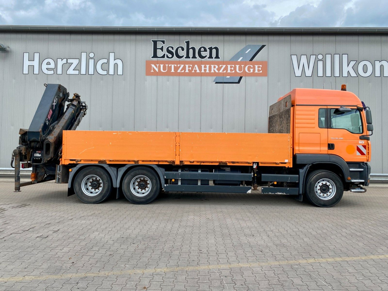 Vrachtwagen met open laadbak MAN TGA 26.480 6x4 | HIAB 377 EP-4*Funk*Retarder*AHK