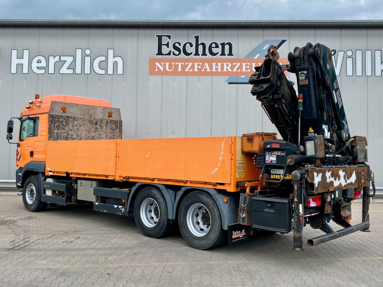 Vrachtwagen met open laadbak MAN TGA 26.480 6x4 | HIAB 377 EP-4*Funk*Retarder*AHK