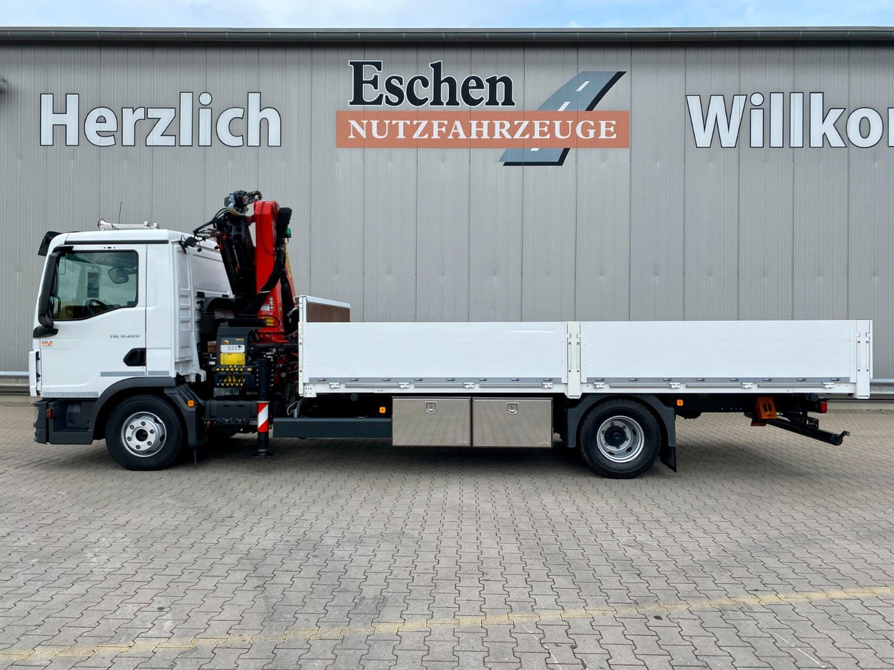 Vrachtwagen met open laadbak MAN TGL 12.220 | Palfinger PK 9.501*5+6. Kreis*Navi
