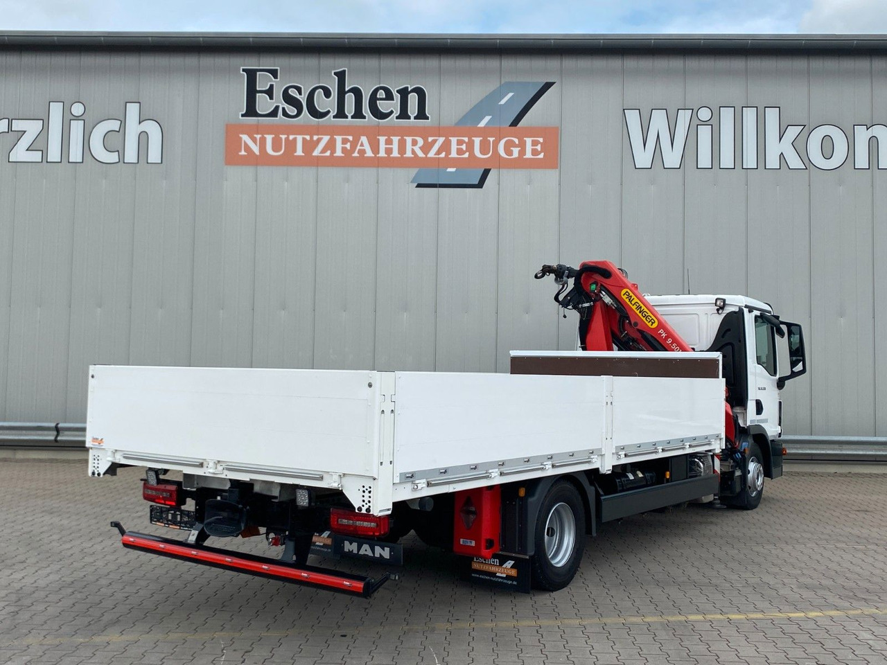 Vrachtwagen met open laadbak MAN TGL 12.220 | Palfinger PK 9.501*5+6. Kreis*Navi