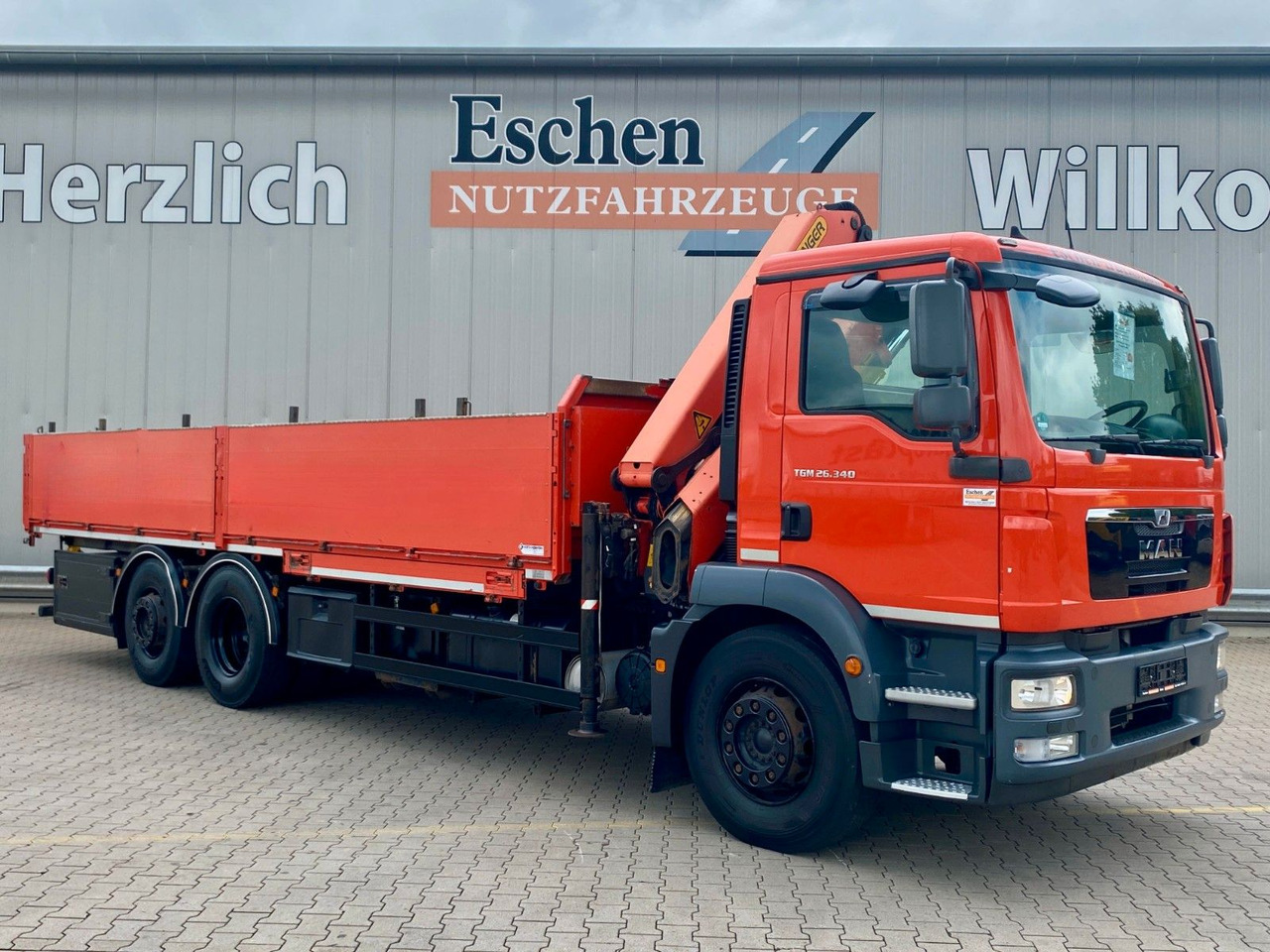Vrachtwagen met open laadbak MAN TGM 26.340 6x2-4 LL | PK14002*Funk*Klima*1.Hand