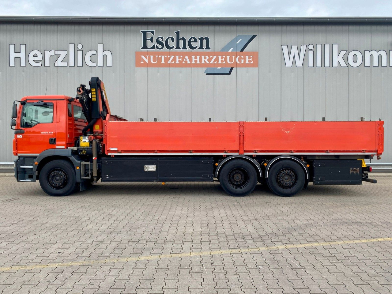 Vrachtwagen met open laadbak MAN TGM 26.340 6x2-4 LL | PK14002*Funk*Klima*1.Hand