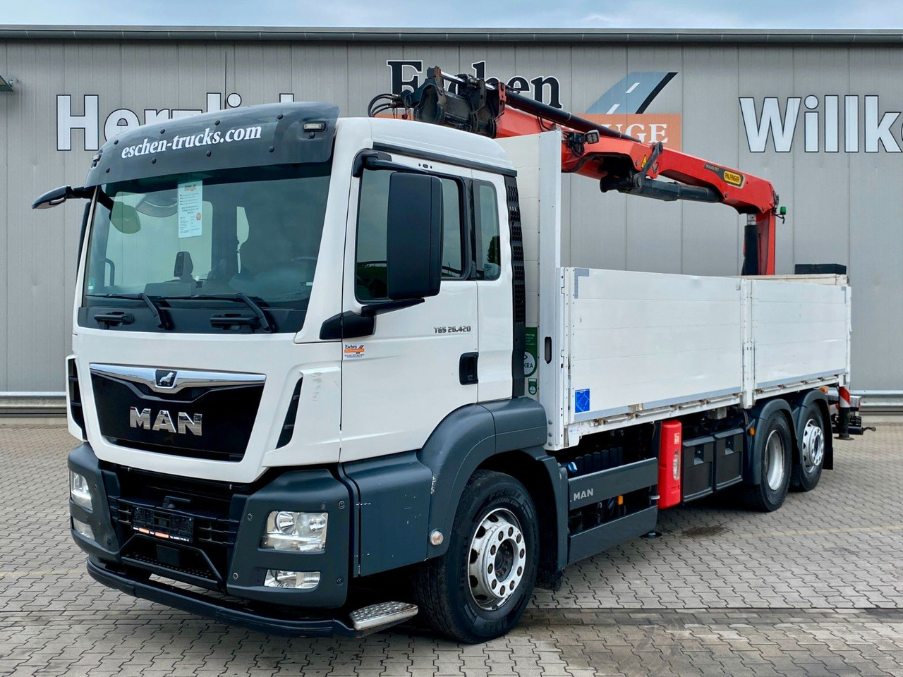 Vrachtwagen met open laadbak MAN TGS 26.420 6x2-4 LL | PK 26.001*FUNK*Navi*AHK*AC