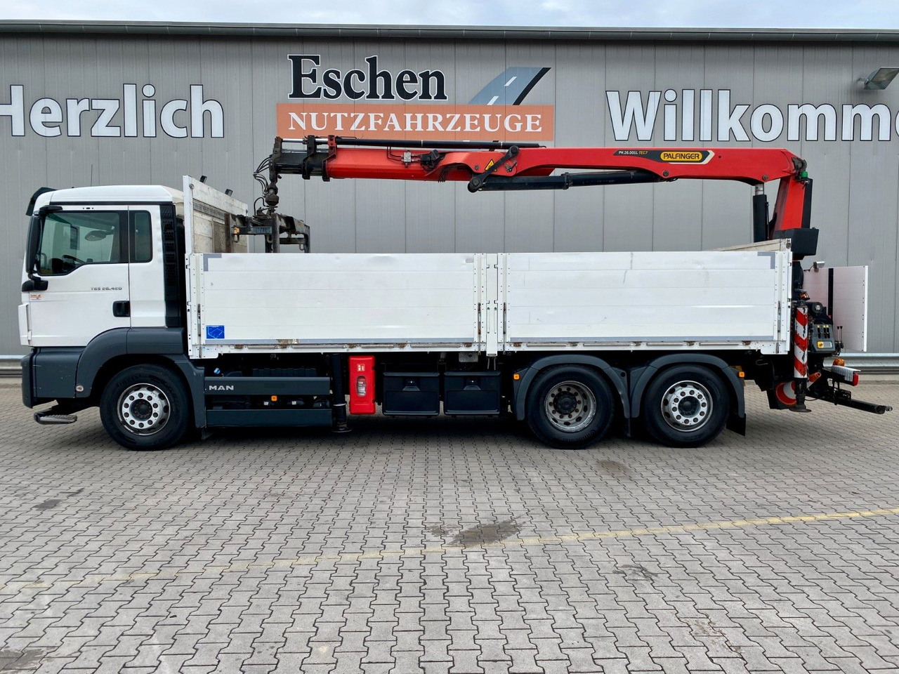 Vrachtwagen met open laadbak MAN TGS 26.420 6x2-4 LL | PK 26.001*FUNK*Navi*AHK*AC