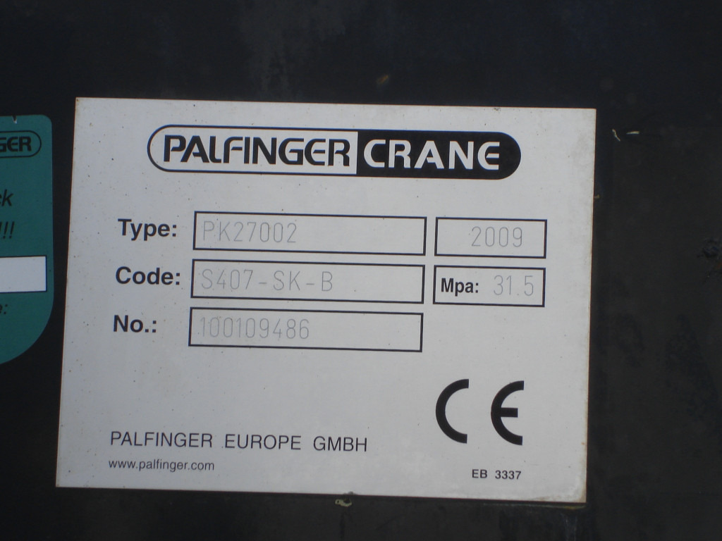 Vrachtwagen met open laadbak MAN TG-S 26.440 6x4 Pritsche Heckkran PK 27002+Funk