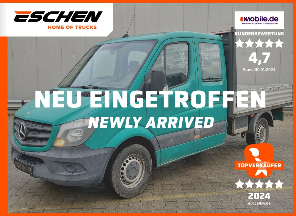 Vrachtwagen met open laadbak Mercedes-Benz 313 CDI Sprinter DOKA
