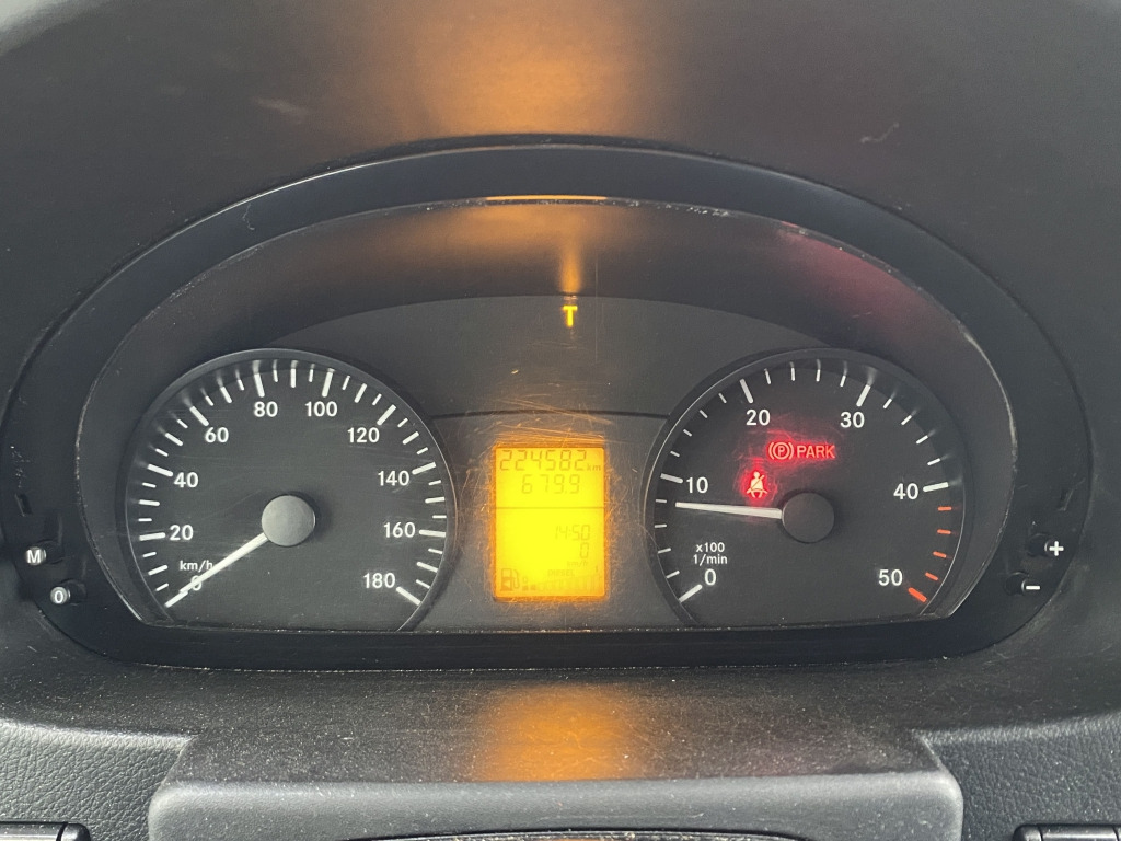 Vrachtwagen met open laadbak Mercedes-Benz 313 CDI Sprinter DOKA