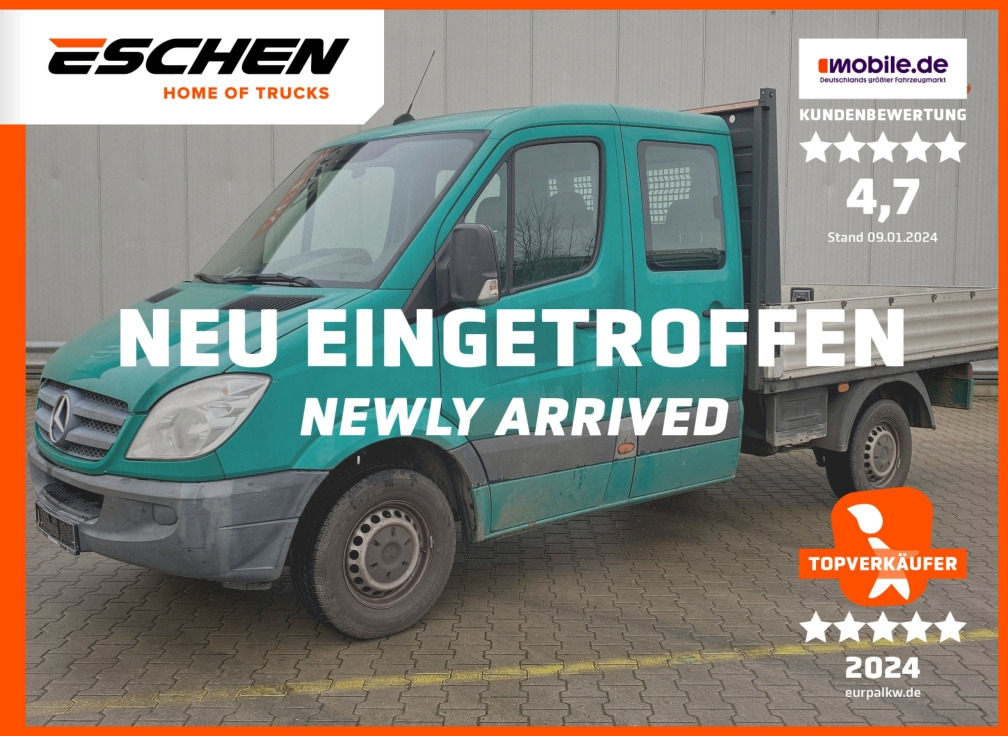 Vrachtwagen met open laadbak Mercedes-Benz 313 CDI Sprinter DOKA