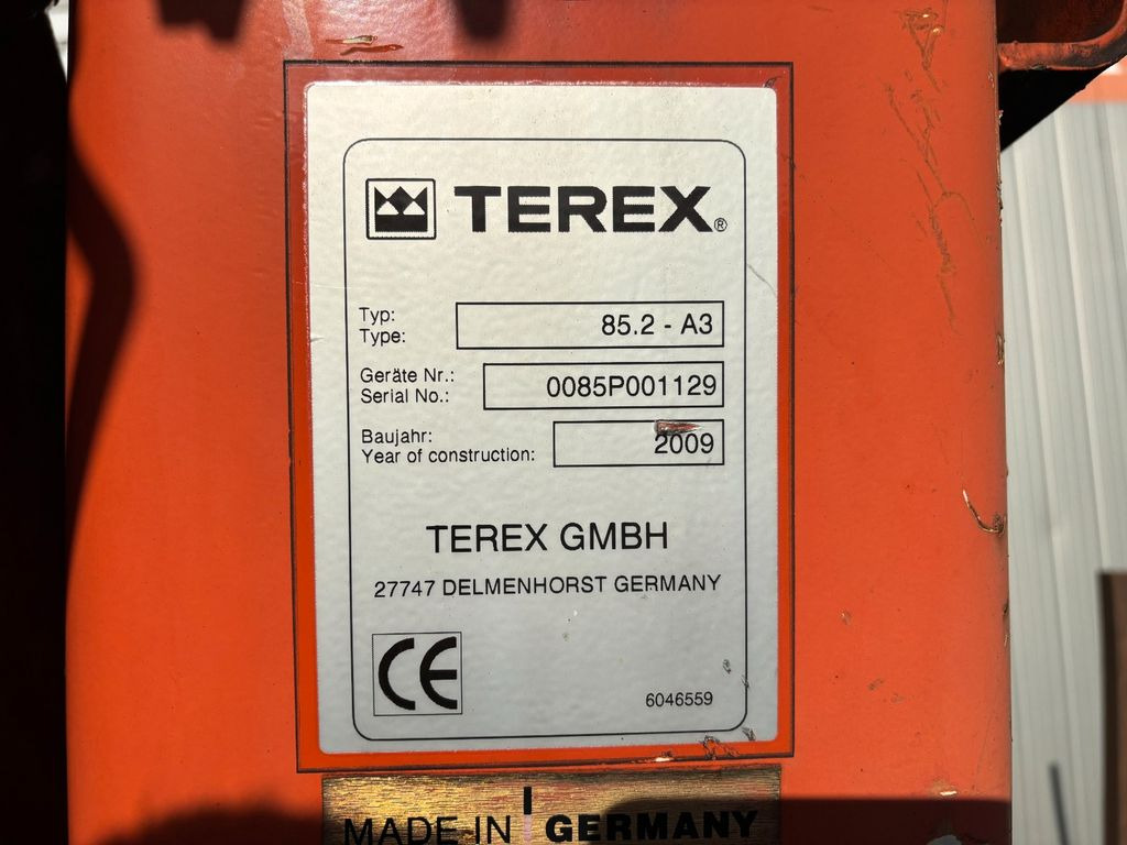 Vrachtwagen met open laadbak Mercedes-Benz Actros 1832 I Terex 85.2A3*9,10m*Telligent*Klima