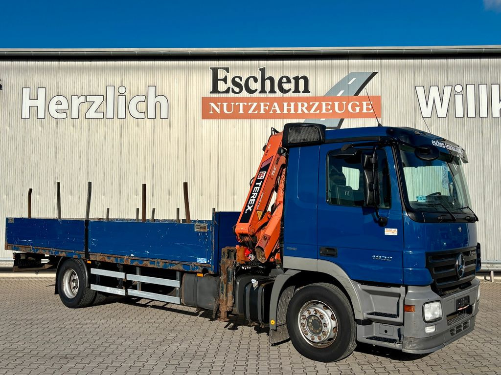 Vrachtwagen met open laadbak Mercedes-Benz Actros 1832 I Terex 85.2A3*9,10m*Telligent*Klima