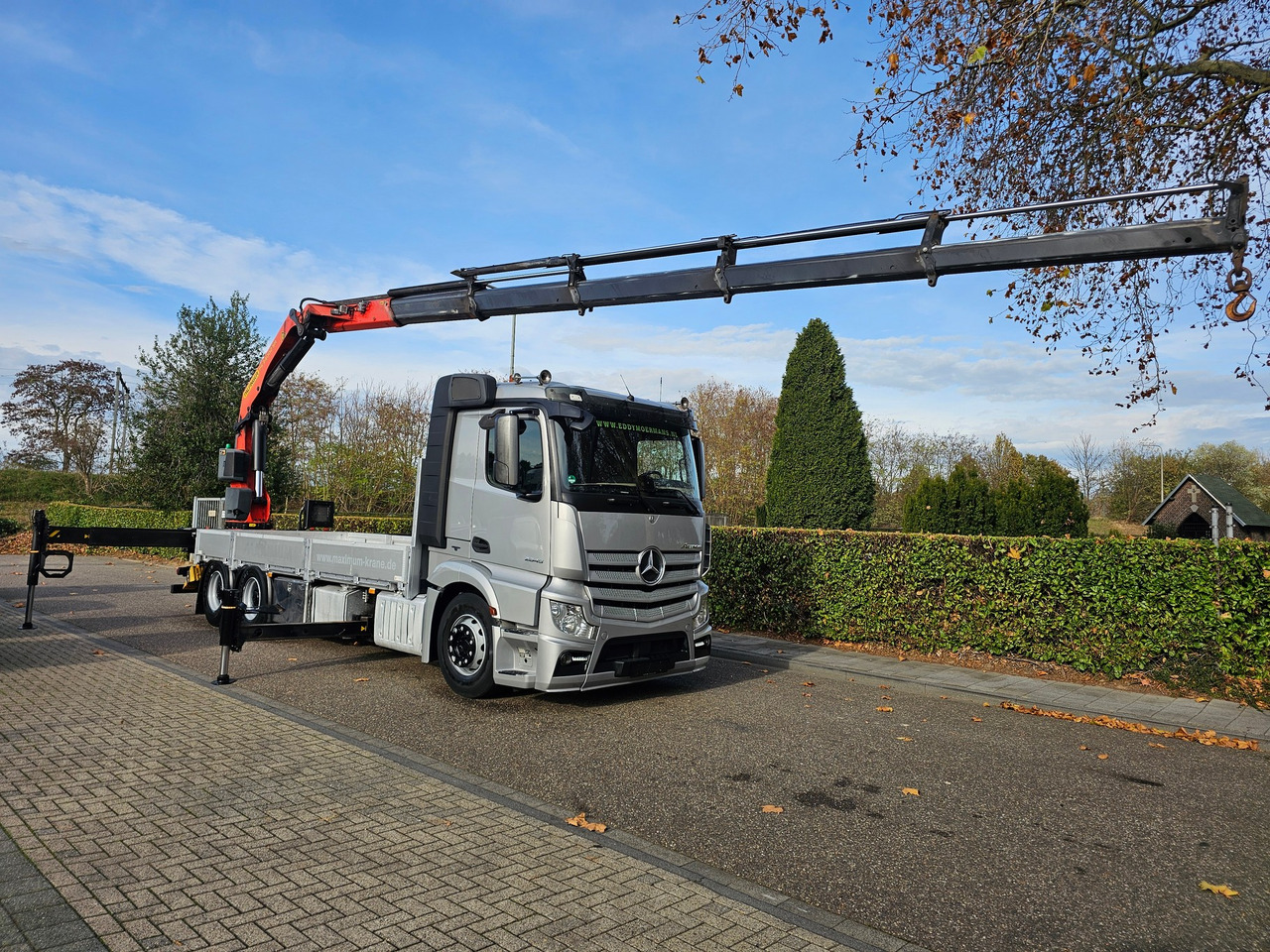 Vrachtwagen met open laadbak Mercedes Benz Actros 2645 6x4