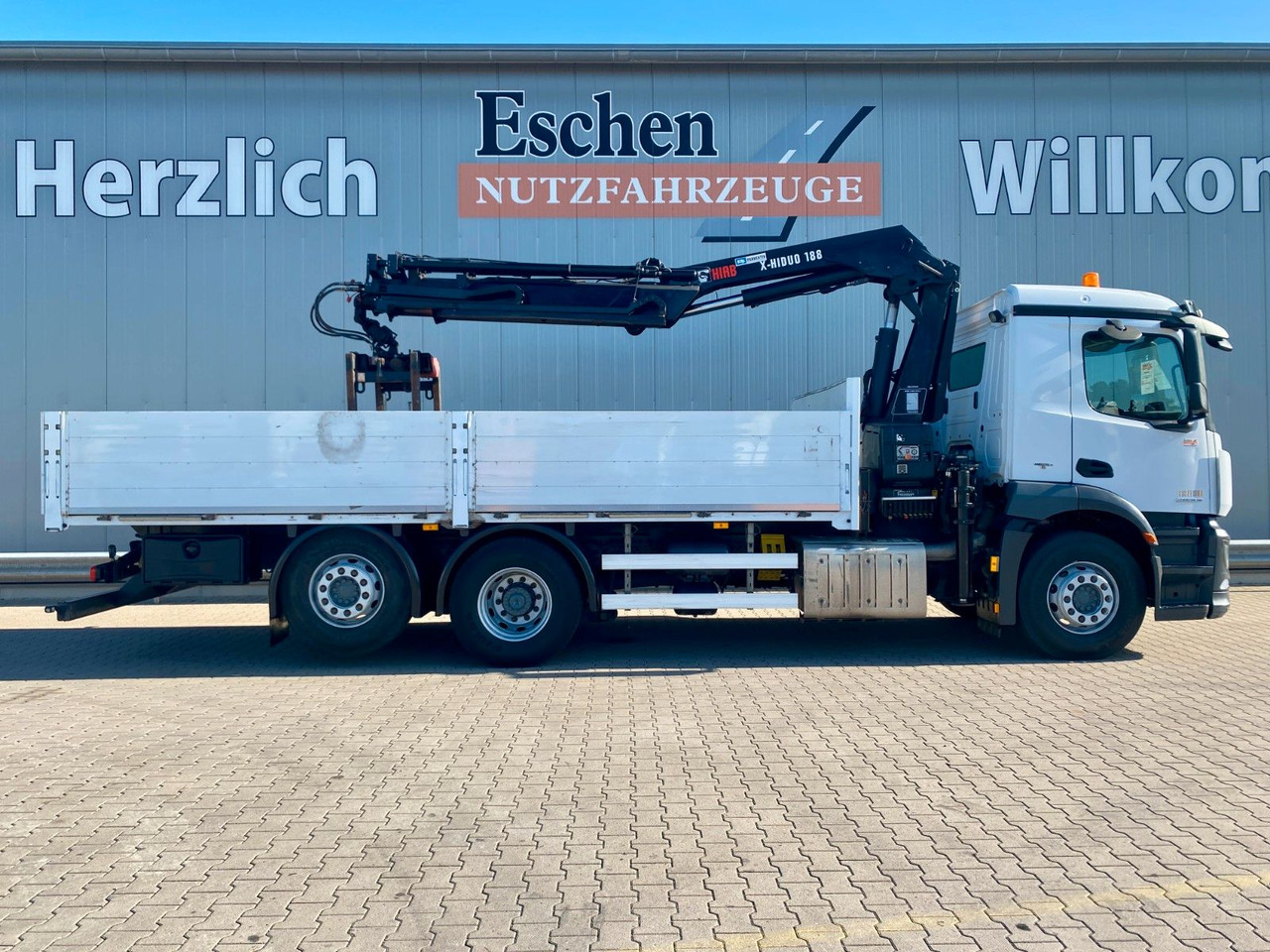 Vrachtwagen met open laadbak Mercedes-Benz Antos 2533 6x2 | X-HIDUO 188/ES-3*AHK*5+6.Kreis
