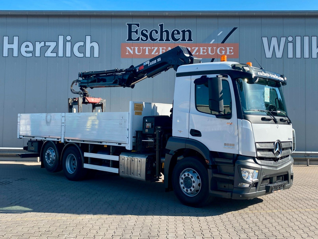 Vrachtwagen met open laadbak Mercedes-Benz Antos 2533 6x2 | X-HIDUO 188/ES-3*AHK*5+6.Kreis