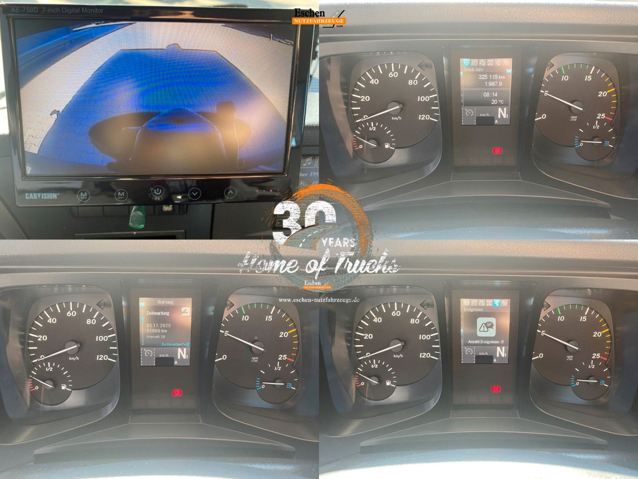 Vrachtwagen met open laadbak Mercedes-Benz Antos 2533 6x2 | X-HIDUO 188/ES-3*AHK*5+6.Kreis