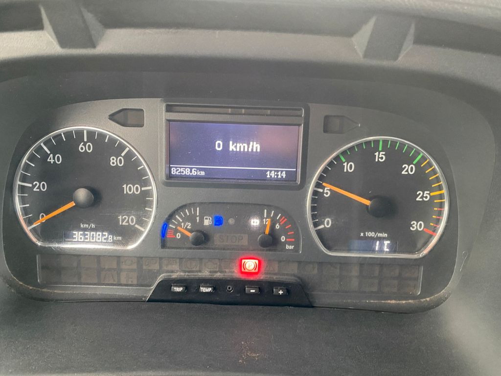 Vrachtwagen met open laadbak Mercedes-Benz Axor 1829 LL  6,55m Pritsche*6 Sitze*Klima*AHK