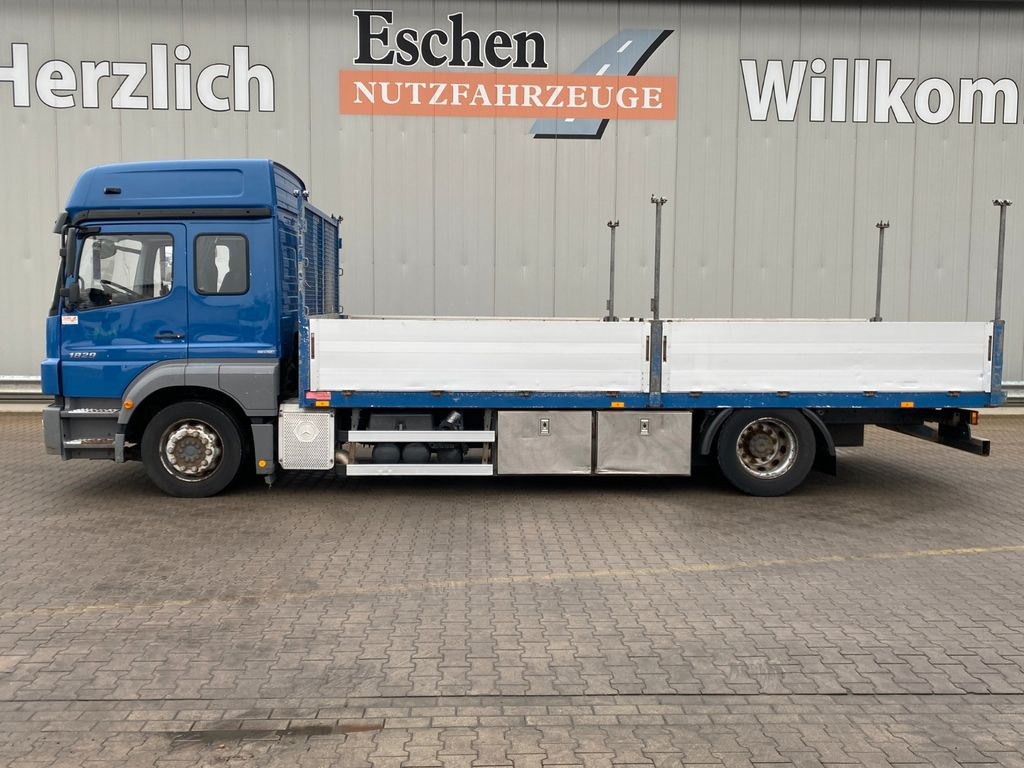 Vrachtwagen met open laadbak Mercedes-Benz Axor 1829 LL  6,55m Pritsche*6 Sitze*Klima*AHK