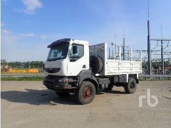 Vrachtwagen met open laadbak RENAULT KERAX 4x4