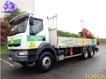 Vrachtwagen met open laadbak Renault Kerax 370