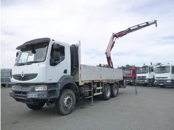 Vrachtwagen met open laadbak Renault Kerax 410 DXI