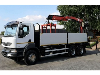 Vrachtwagen met open laadbak Renault Kerax 450 DXI