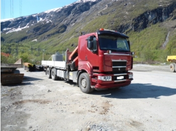 Sisu R500 E13M - Vrachtwagen met open laadbak