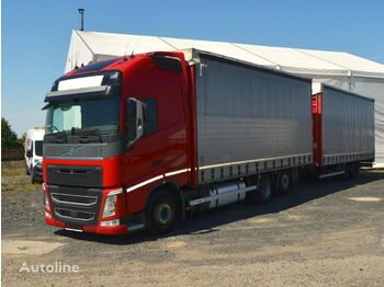 Vrachtwagen met open laadbak VOLVO FH500 E6 + PANAV 120m3 comple